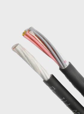 批发正标2464-18AWG电源线2C~12C绝缘护套线黑色圆线现货直销