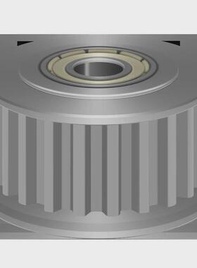 惰s8m30齿中心轴承涨紧轮调节指向轮同步带轮轮ahtf30s8m250