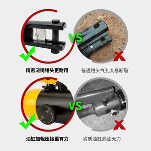 环沪hhy手动铜鼻子线鼻子液压钳钳多功能油压压线钳电工压接钳