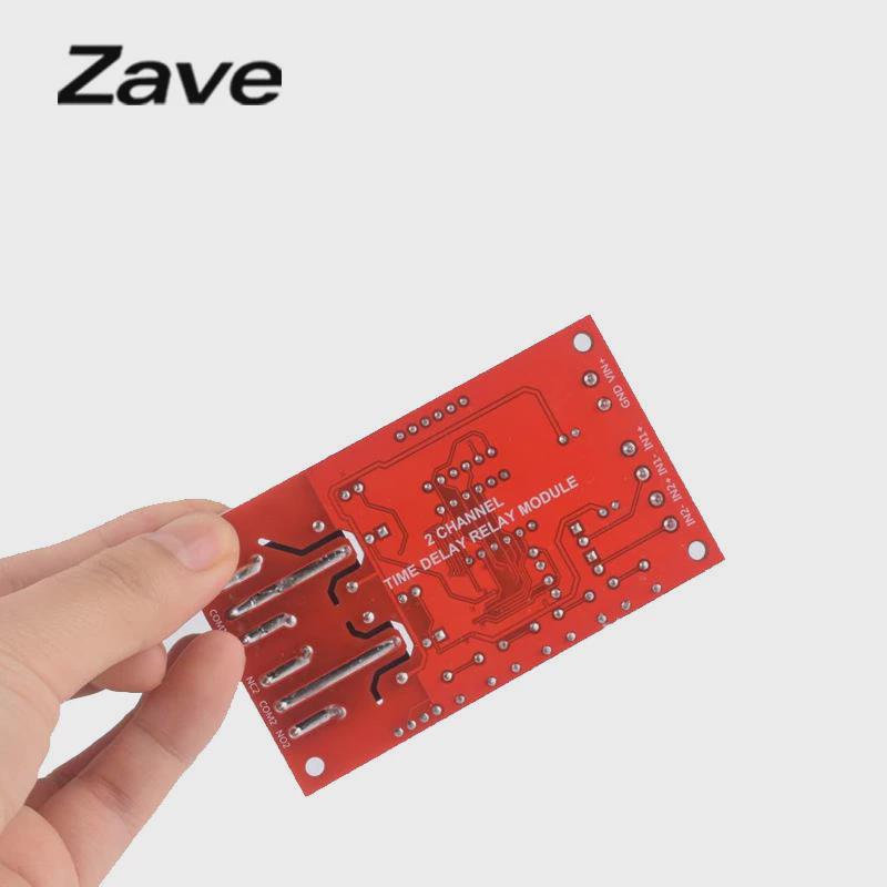 定时可编程光耦隔离脉冲循环断电触发延时时间继电器模块5V12V24V