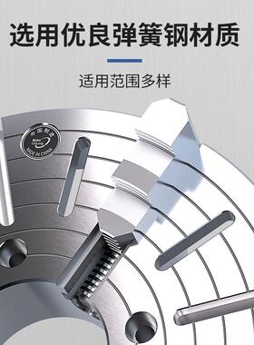 k72250四爪单动卡盘k72-250中空夹具手动卡盘车床卡盘车床卡盘