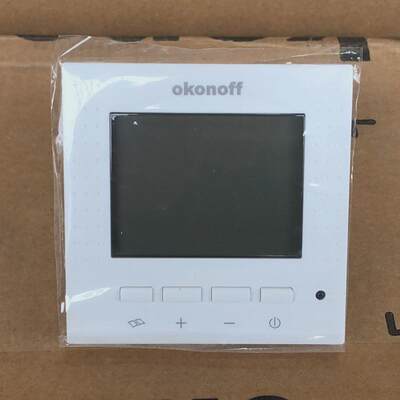 柯耐弗温控器水地暖控制面板S430PW电采暖开关S430PE电热膜控制器