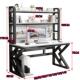 Y惐2Y惐2洞洞板书桌书架组合台式 电脑桌子家用多功能学习桌卧室高