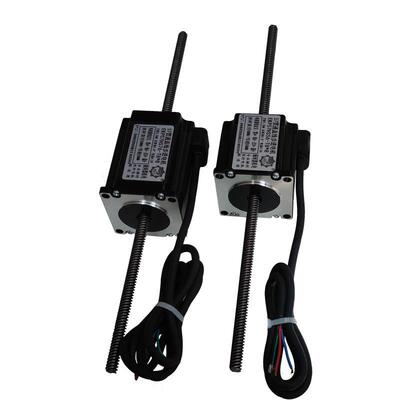 4257直线丝杆步进电机t8贯通式螺杆马达丝杆长度导程可按要求做