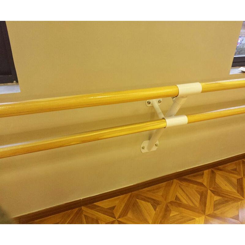 单双层舞蹈压腿把杆可升降落地固定杆练功舞蹈房把杆家用壁挂把杆