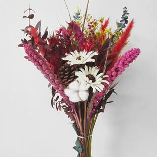 干花花束包装送人插花瓶高档轻奢客厅摆设件真花天然风干diy材料