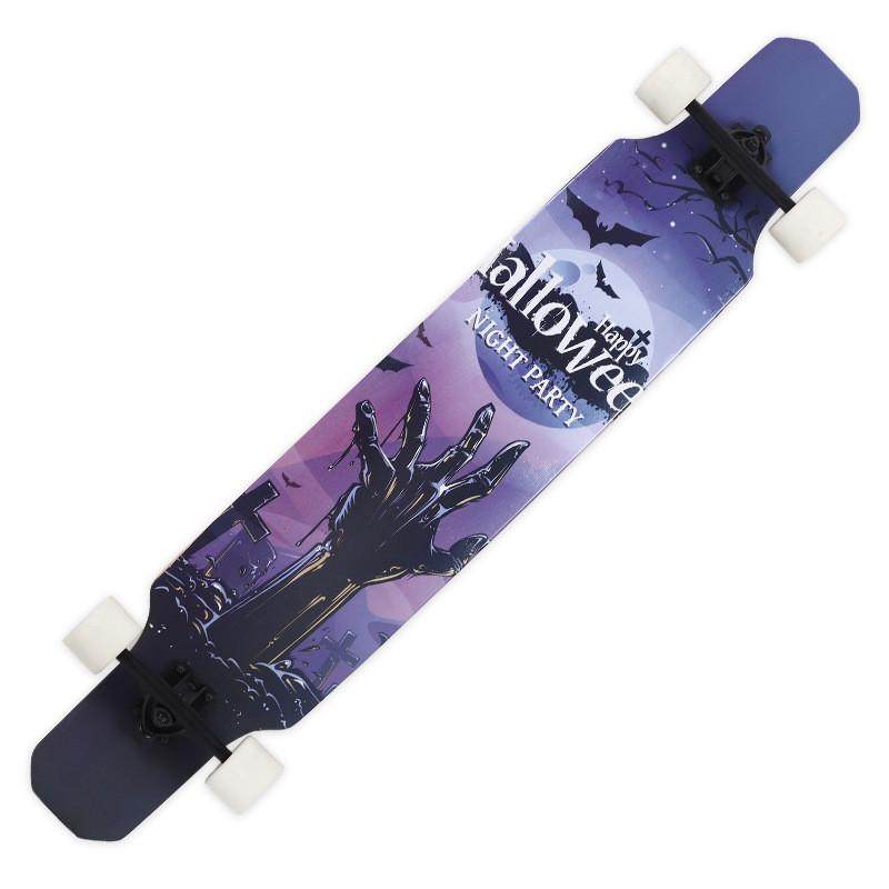 时尚长板四轮滑板公路代步刷街滑板车专业男女成人dancing舞板