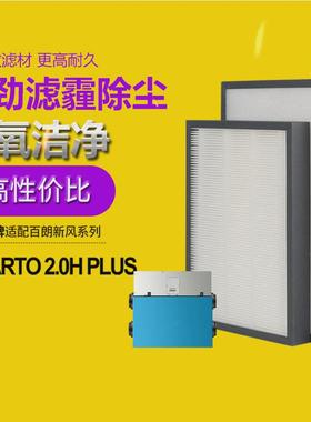适配百朗新风系统主机SMARTO 2.0H Plus高效过滤网初效滤芯套装