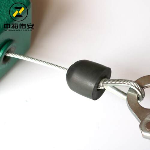 防坠器1T2T3T重型工业防坠器速差式人体防坠保护器钢丝绳止坠器
