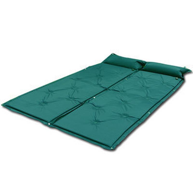 9点式带枕头自充气垫垫帐篷户外防潮垫地铺睡垫可拼接户外野餐垫