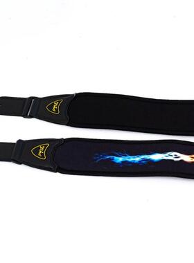 贝司减震背带背带减压吉他背带加厚加宽贝斯bass背带减负吉他背带