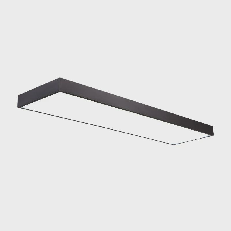 LED办公室长条吸顶灯长方形写字楼商场会议室走廊工作室照明灯具