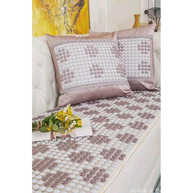 a947夏天椅垫陶瓷座垫夏季凉席坐垫贵妃欧式沙发垫凉爽订做