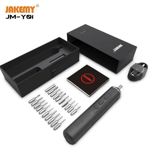 JM-Y01多功能充电式电动螺丝刀套装迷你手机电脑电动起子机电批