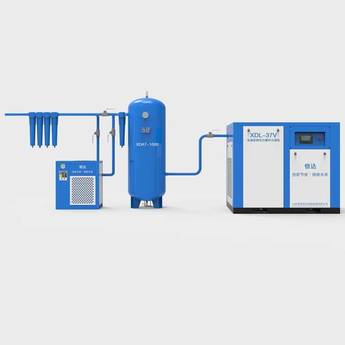 空压机螺杆式1-45螺杆式立方空气压缩机一体机7.5kw22kw37kw
