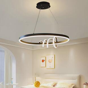 餐厅吊灯现代简约饭厅餐桌灯吧台网红年2023卧室吊灯新款中山灯具