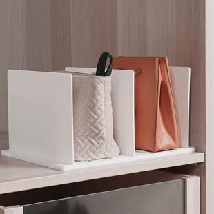 a5l桌面分隔板厨房整理收纳架衣柜分层分类收纳盒书立包包文件架