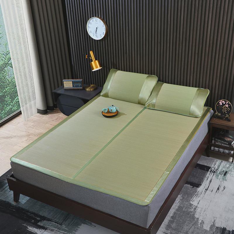 热销wbz7天然席1.8米1.5芦苇草编1.2m0.9m1.1夏凉席单人学生宿舍