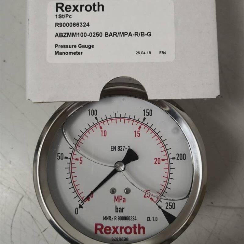 议价R900066324 ABZMM100-250BAR/MPA-R/B-G力士乐压力表原装正品