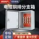 厂家定制低压电气铜排分支箱户外防水箱电缆转换端子绝缘t接箱