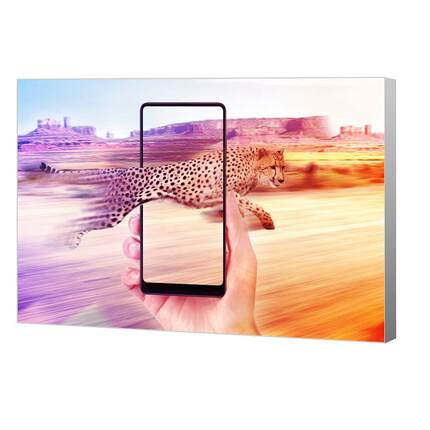 超级工厂直发铝型材无边框卡布灯箱广告牌led软膜户外拉布广告牌