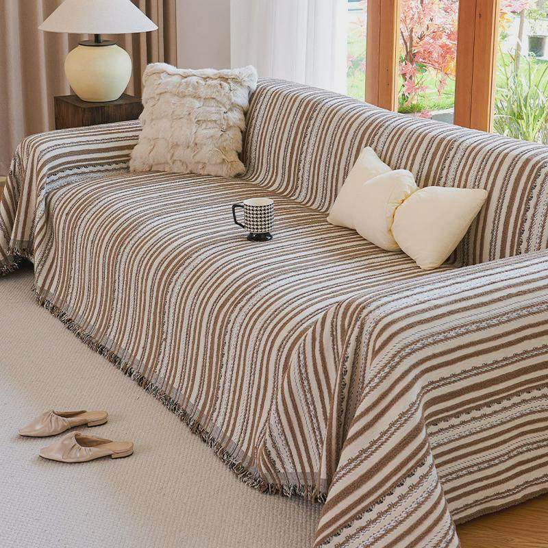 2024新款雪尼尔沙发盖巾四季通用防套盖布全包万能猫抓罩防滑垫子,居家布艺,沙发垫,淘宝优惠券,粉丝福利购,淘宝优惠卷