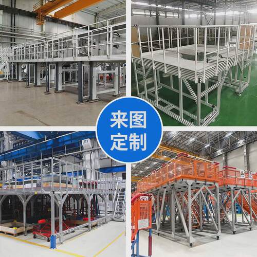 厂家定制铝合金框架铝型材机架亚克力板柜体铝合金框架来图定制