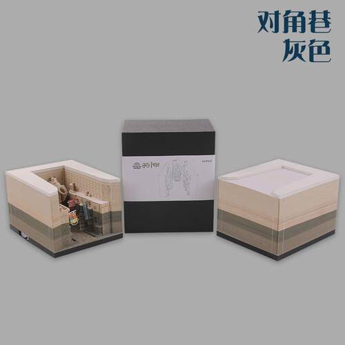 2025沃茨魔法城堡便利贴立体便签3d创意纸雕周历哈特格哈特城堡