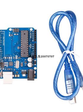 UNO R3 DIP 开发板 官方版本 ATmega16U2 单片机模块兼容CH340G