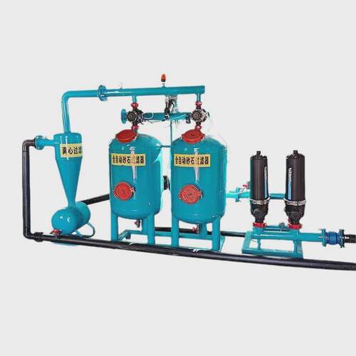 离心喷灌河水3寸叠片过滤器水肥一体化全自动叠片农业过滤器