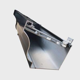 #彩铝铝合金成品天沟檐沟雨槽落系统排槽pvc方形雨管排