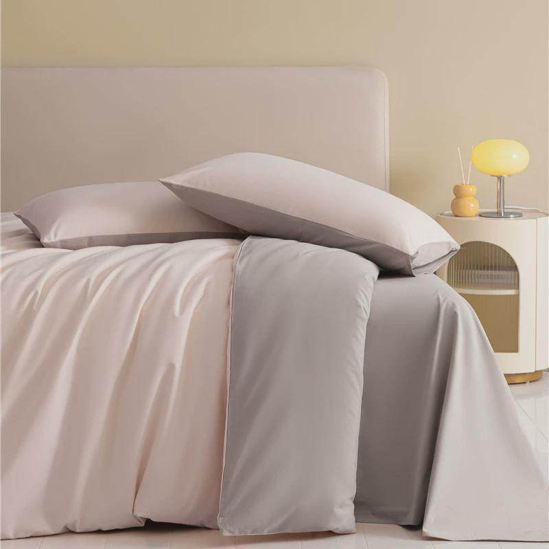 （生态磨毛）全棉加厚品被套秋冬单被罩ins风纯色双拼长绒棉,床上用品,床品套件/四件套/多件套,淘宝优惠券,粉丝福利购,淘宝优惠卷