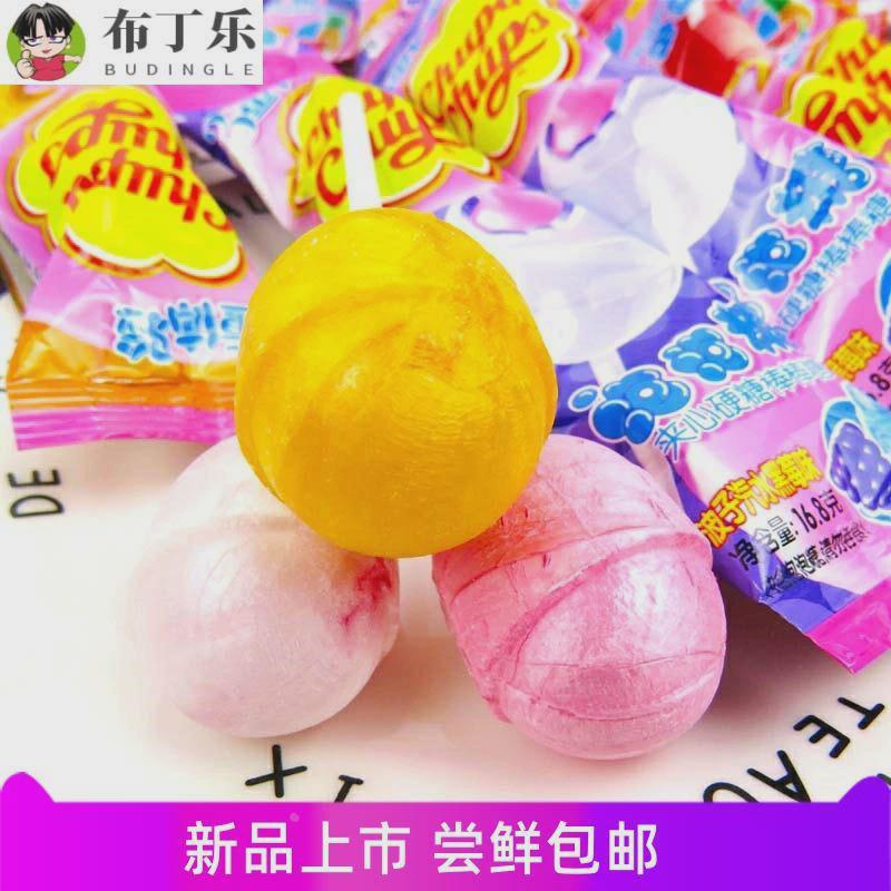 棒棒糖夹心泡泡糖汽水西瓜味糖果散装儿童零食