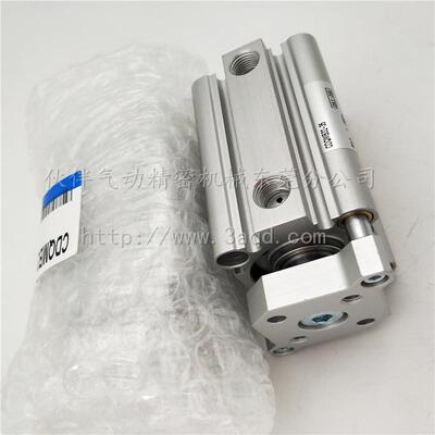 杆气动薄型气缸cdqmb40-5/10/20/30/40/45/50/75/100/125带导伙伴