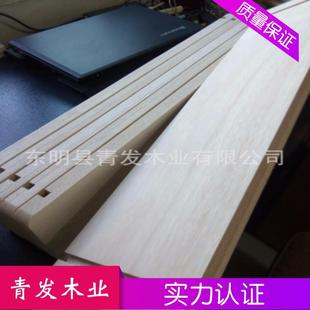 饰隔板 厂家制作多尺寸桐木抽屉板桐木拼板开槽实木板泡桐装