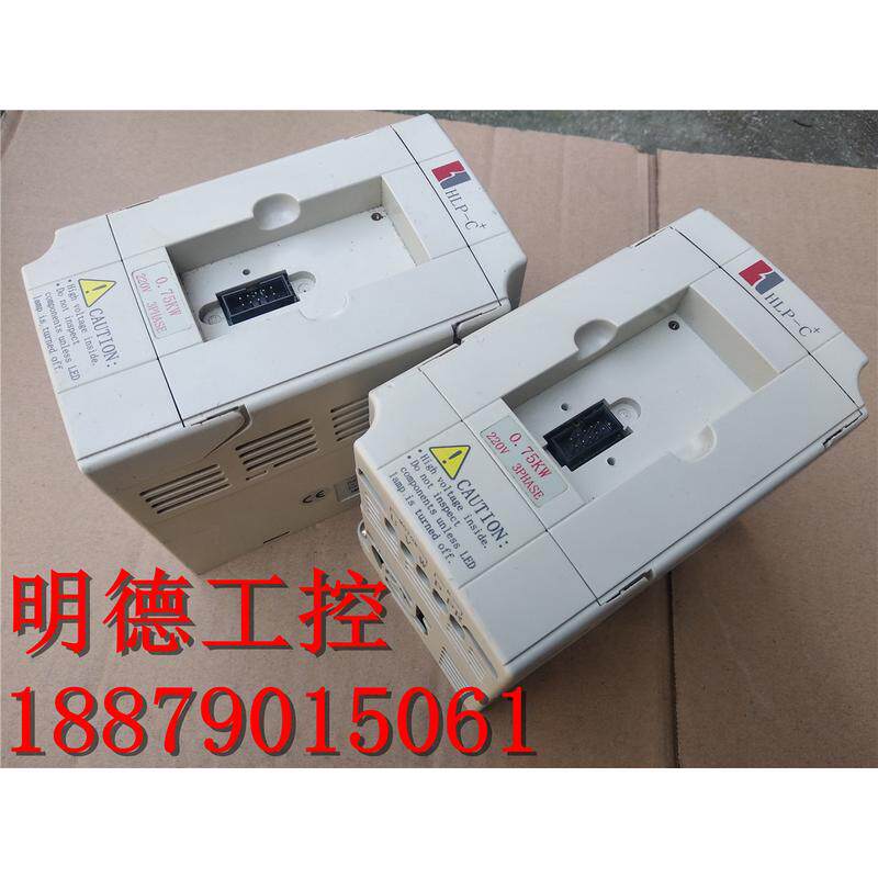 实拍 海利普变频器HLPC+0D7523B 0.75KW 220V 测试包好
