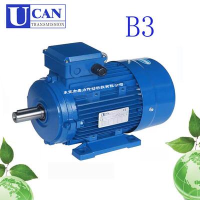 电机ucan0.090.180.370.751.52.2345.57.511kw刹车马达