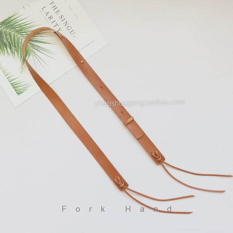 叉子手工早苗款头层斜背包带钩针包拼布包配件编织肩带手工背带,服饰配件/皮带/帽子/围巾,其他配件,淘宝优惠券,粉丝福利购,淘宝优惠卷