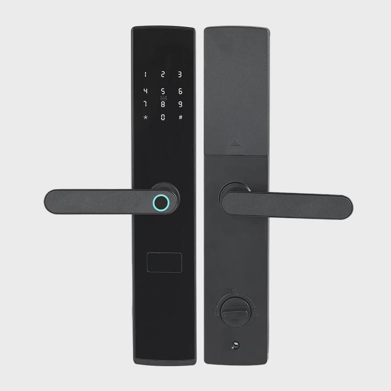 厂家酒店门锁宾馆公寓感应锁指纹民宿出租房木门智能ic卡锁