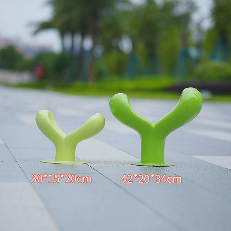 卡通花朵户外玻璃钢雕塑园林景观大型商场房产小区绿地装饰郁金香