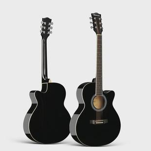 民谣木吉他41寸40寸入门初学者男女学生类弹拨乐器