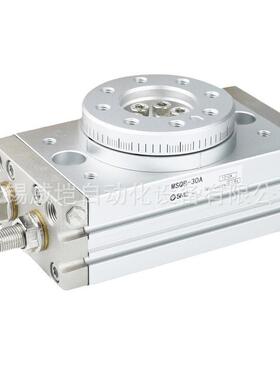 SMC摆台旋转气缸MSQA10R带内部缓冲器