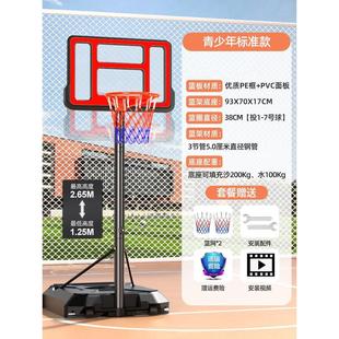 移动室内可家用儿童篮球架挂式户外成人投篮框可升降女运动用品