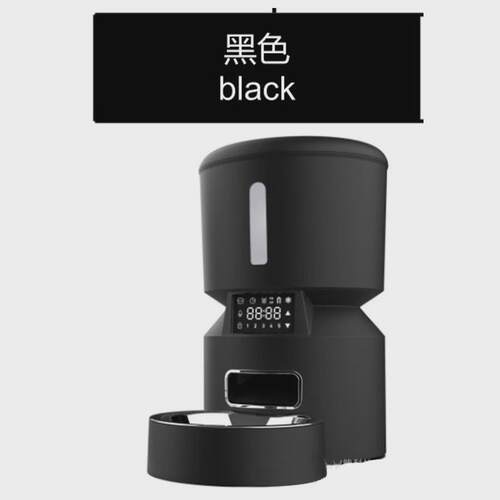 4L储粮桶电动智能喂食宠物喂食器自动定量一体式猫狗投食机器