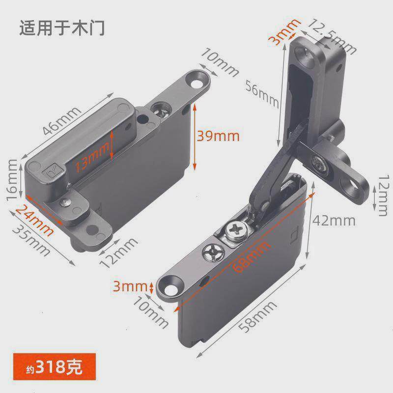 极简铝框玻璃门重型天地铰链暗藏式液压缓冲门铰特殊合页木门隐藏