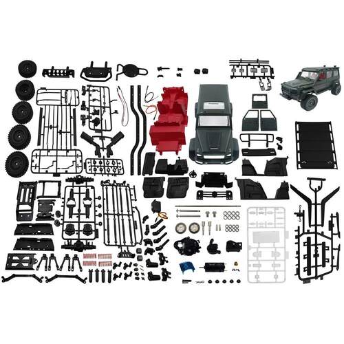 莽牛MN86/MN86S/99S/90巴博斯大G500全比例遥控越野车1：12模型车