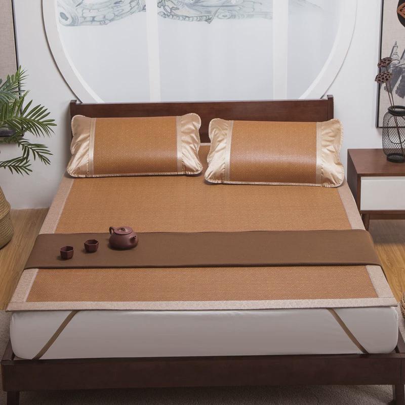 6BUJ超大炕席凉席3米5榻榻米2.7冰丝藤席1.9加宽1.8拼接床2.4x2米