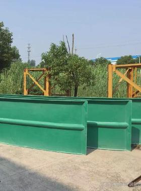 玻璃钢盖板拱形盖板污水池废弃污水池加盖弧形玻璃钢池盖板