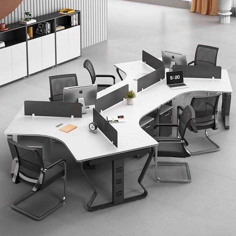 办公桌工位办公室职员6人8人位电脑卡座员工办公桌椅组合简约现代,住宅家具,电脑桌,淘宝优惠券,粉丝福利购,淘宝优惠卷