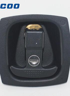 斯科ms858-1c面板厢式提转t型手柄压缩式面板锁a7881机械门锁锁